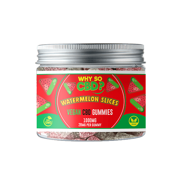 Why So CBD? 1000mg Broad Spectrum CBD Small Vegan Gummies - 11 FlavoursCBD ProductsWhy So CBDVaperr Shop