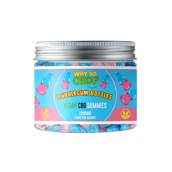 Why So CBD? 1000mg Broad Spectrum CBD Small Vegan Gummies - 11 FlavoursCBD ProductsWhy So CBDVaperr Shop