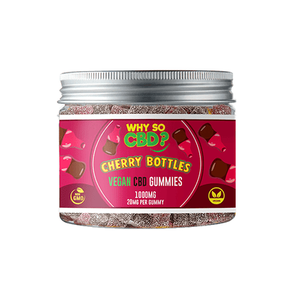 Why So CBD? 1000mg Broad Spectrum CBD Small Vegan Gummies - 11 FlavoursCBD ProductsWhy So CBDVaperr Shop