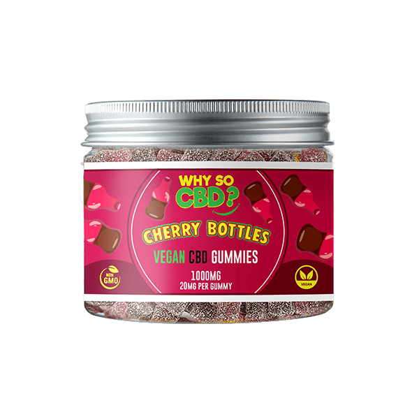 Why So CBD? 1000mg Broad Spectrum CBD Small Vegan Gummies - 11 FlavoursCBD ProductsWhy So CBDVaperr Shop