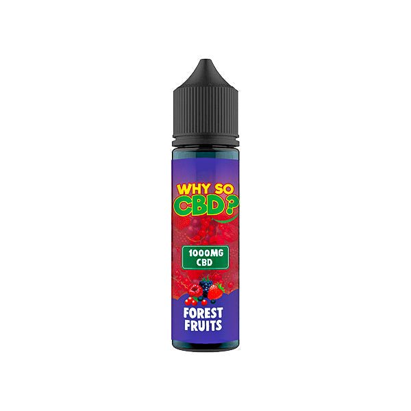 Why So CBD? 1000mg Full Spectrum CBD E - liquid 60mlVaping ProductsWhy So CBDVaperr Shop