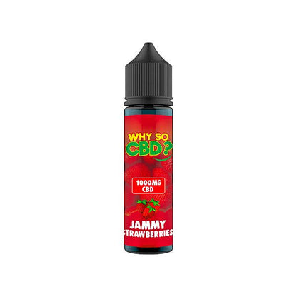 Why So CBD? 1000mg Full Spectrum CBD E - liquid 60mlVaping ProductsWhy So CBDVaperr Shop
