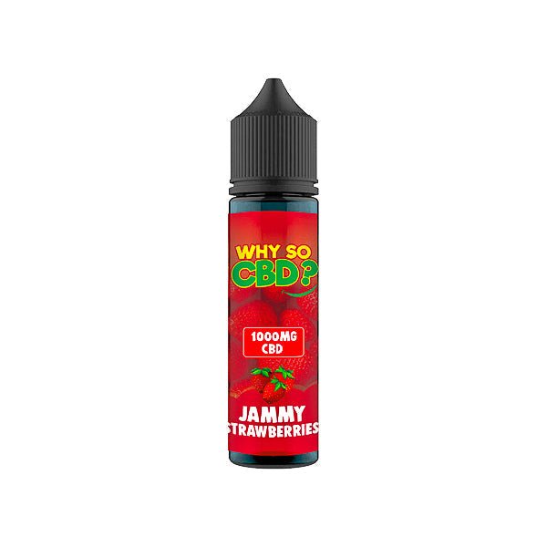Why So CBD? 1000mg Full Spectrum CBD E - liquid 60mlVaping ProductsWhy So CBDVaperr Shop