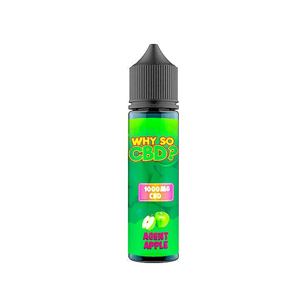 Why So CBD? 1000mg Full Spectrum CBD E - liquid 60mlVaping ProductsWhy So CBDVaperr Shop