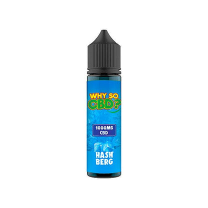 Why So CBD? 1000mg Full Spectrum CBD E - liquid 60mlVaping ProductsWhy So CBDVaperr Shop