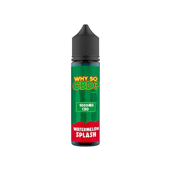 Why So CBD? 1000mg Full Spectrum CBD E - liquid 60mlVaping ProductsWhy So CBDVaperr Shop