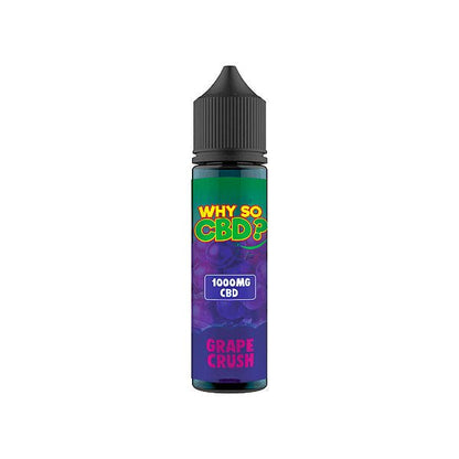 Why So CBD? 1000mg Full Spectrum CBD E - liquid 60mlVaping ProductsWhy So CBDVaperr Shop