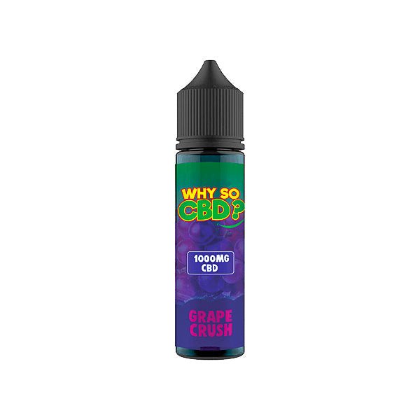 Why So CBD? 1000mg Full Spectrum CBD E - liquid 60mlVaping ProductsWhy So CBDVaperr Shop