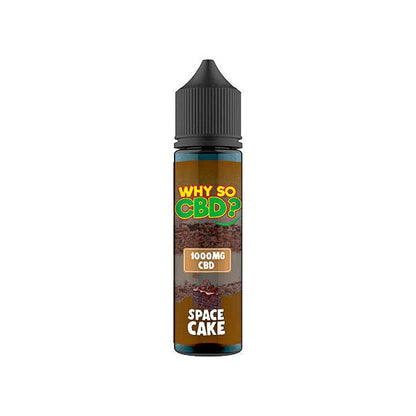 Why So CBD? 1000mg Full Spectrum CBD E - liquid 60mlVaping ProductsWhy So CBDVaperr Shop