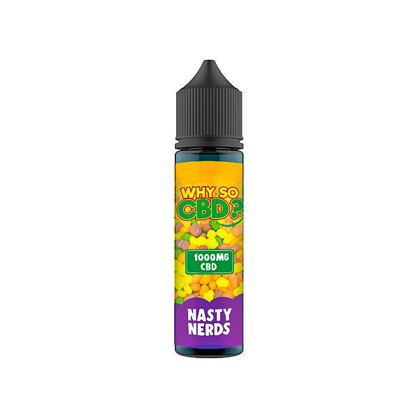 Why So CBD? 1000mg Full Spectrum CBD E - liquid 60mlVaping ProductsWhy So CBDVaperr Shop