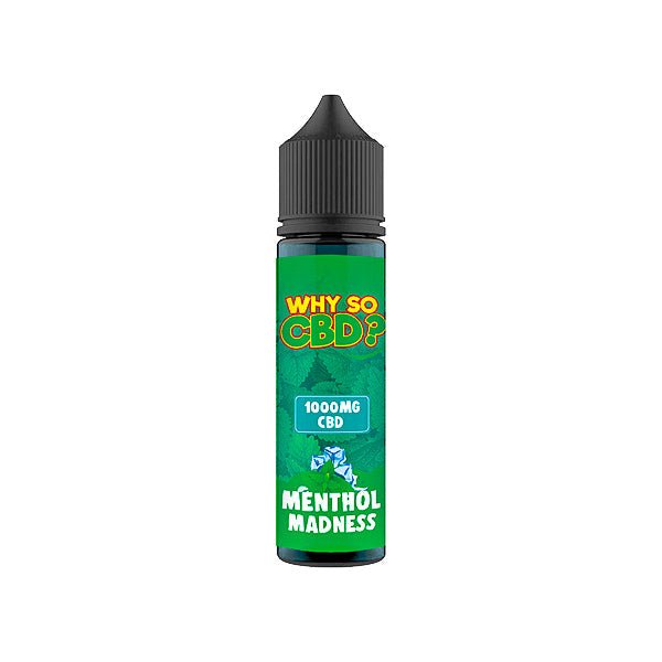 Why So CBD? 1000mg Full Spectrum CBD E - liquid 60mlVaping ProductsWhy So CBDVaperr Shop