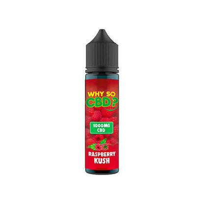 Why So CBD? 1000mg Full Spectrum CBD E - liquid 60mlVaping ProductsWhy So CBDVaperr Shop