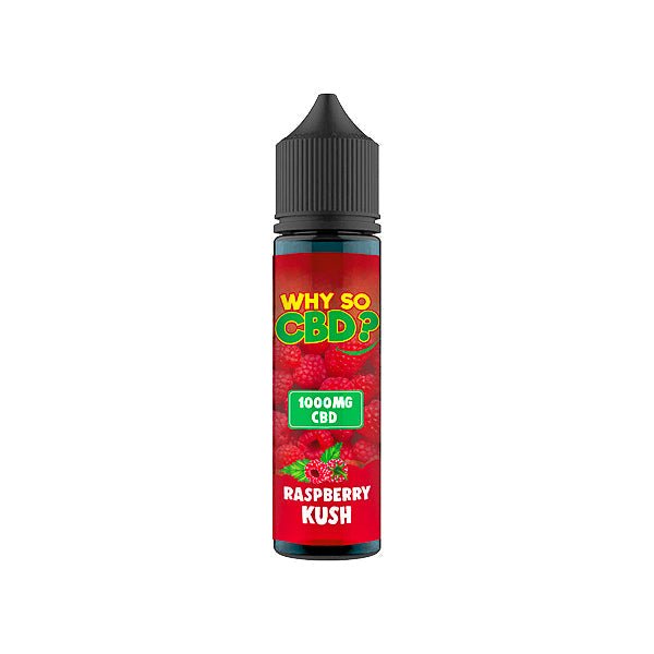 Why So CBD? 1000mg Full Spectrum CBD E - liquid 60mlVaping ProductsWhy So CBDVaperr Shop