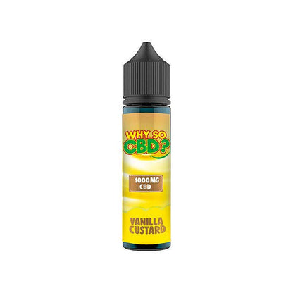 Why So CBD? 1000mg Full Spectrum CBD E - liquid 60mlVaping ProductsWhy So CBDVaperr Shop