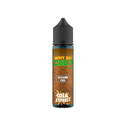 Why So CBD? 1000mg Full Spectrum CBD E - liquid 60mlVaping ProductsWhy So CBDVaperr Shop