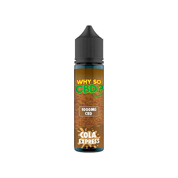 Why So CBD? 1000mg Full Spectrum CBD E - liquid 60mlVaping ProductsWhy So CBDVaperr Shop