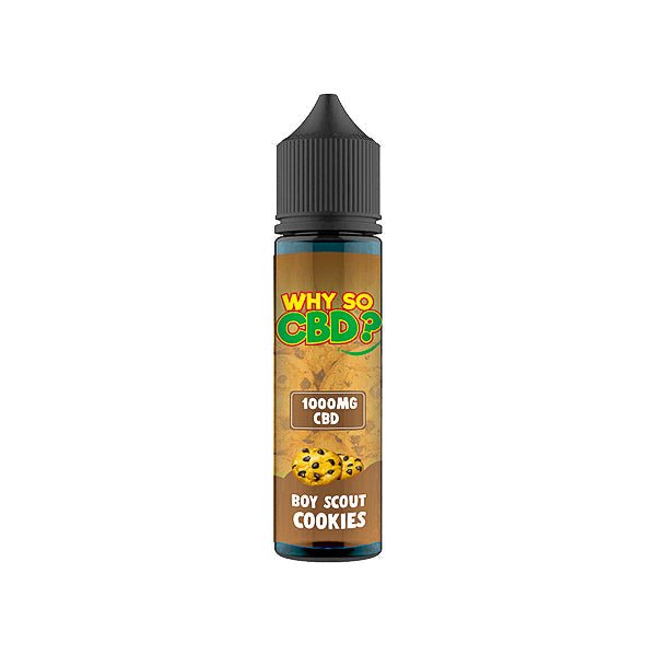 Why So CBD? 1000mg Full Spectrum CBD E - liquid 60mlVaping ProductsWhy So CBDVaperr Shop