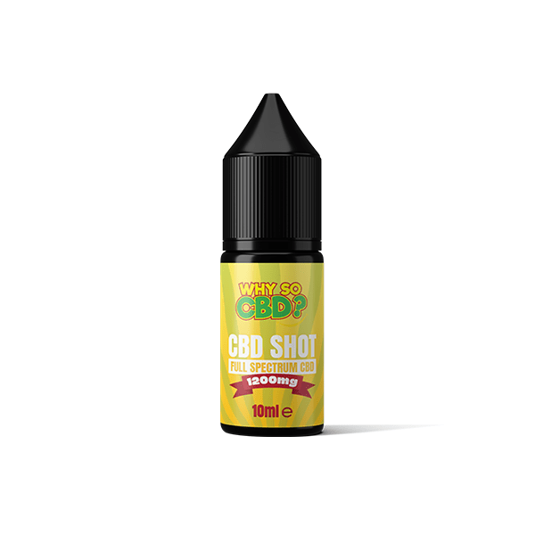 Why So CBD? 1200mg Full Spectrum CBD Shot 10mlCBD ProductsWhy So CBDVaperr Shop