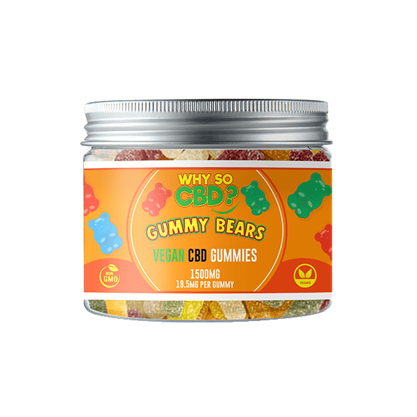 Why So CBD? 1500mg Broad Spectrum CBD Small Vegan Gummies - 11 FlavoursCBD ProductsWhy So CBDVaperr Shop