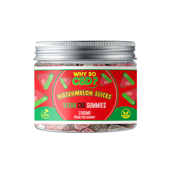 Why So CBD? 1500mg Broad Spectrum CBD Small Vegan Gummies - 11 FlavoursCBD ProductsWhy So CBDVaperr Shop