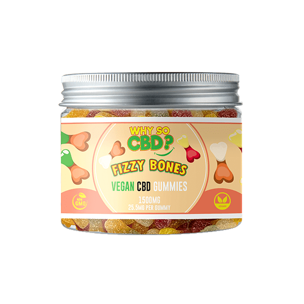 Why So CBD? 1500mg Broad Spectrum CBD Small Vegan Gummies - 11 FlavoursCBD ProductsWhy So CBDVaperr Shop