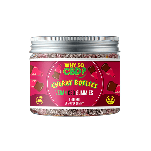 Why So CBD? 1500mg Broad Spectrum CBD Small Vegan Gummies - 11 FlavoursCBD ProductsWhy So CBDVaperr Shop