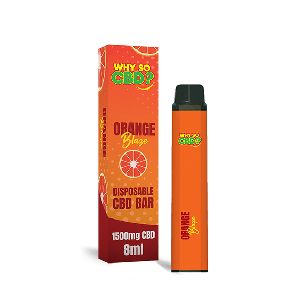 Why So CBD? 1500mg CBD Broad Spectrum Disposable Vape - 8mlCBD ProductsWhy So CBDVaperr Shop
