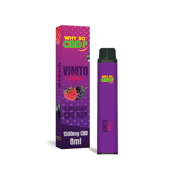 Why So CBD? 1500mg CBD Broad Spectrum Disposable Vape - 8mlCBD ProductsWhy So CBDVaperr Shop