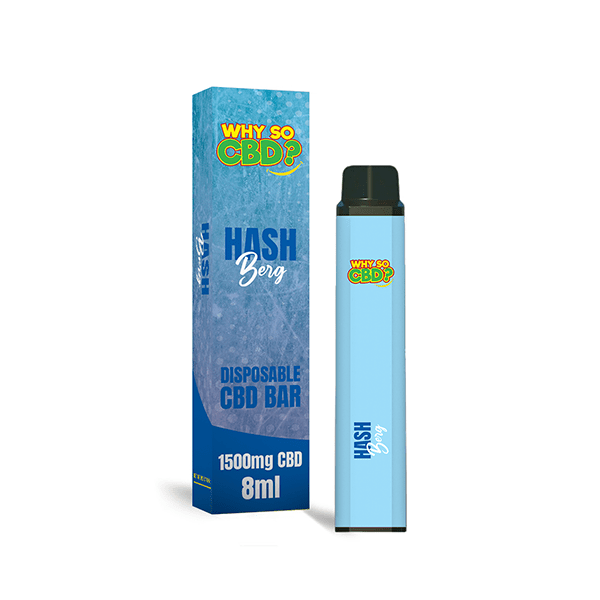 Why So CBD? 1500mg CBD Broad Spectrum Disposable Vape - 8mlCBD ProductsWhy So CBDVaperr Shop