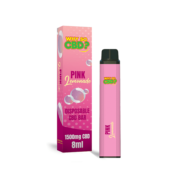 Why So CBD? 1500mg CBD Broad Spectrum Disposable Vape - 8mlCBD ProductsWhy So CBDVaperr Shop