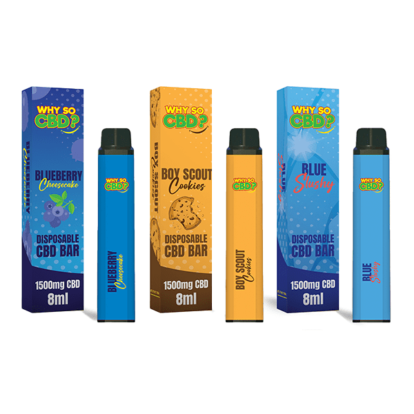 Why So CBD? 1500mg CBD Broad Spectrum Disposable Vape - 8mlCBD ProductsWhy So CBDVaperr Shop