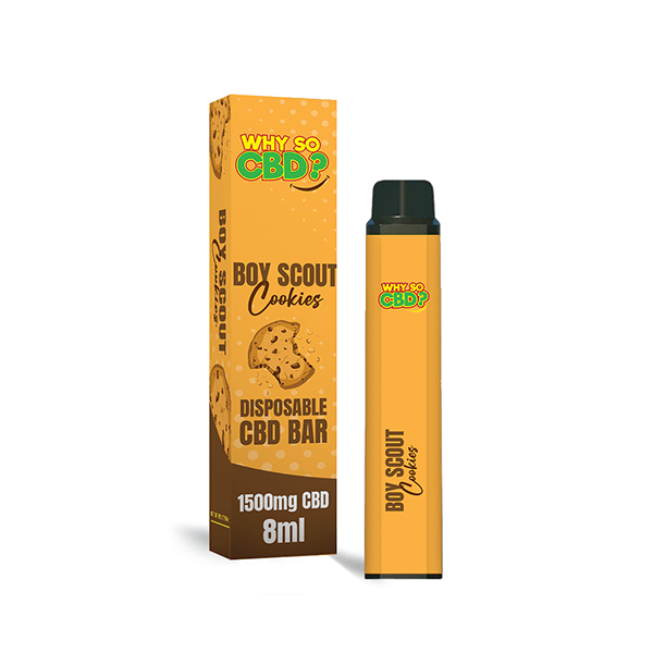 Why So CBD? 1500mg CBD Broad Spectrum Disposable Vape - 8mlCBD ProductsWhy So CBDVaperr Shop