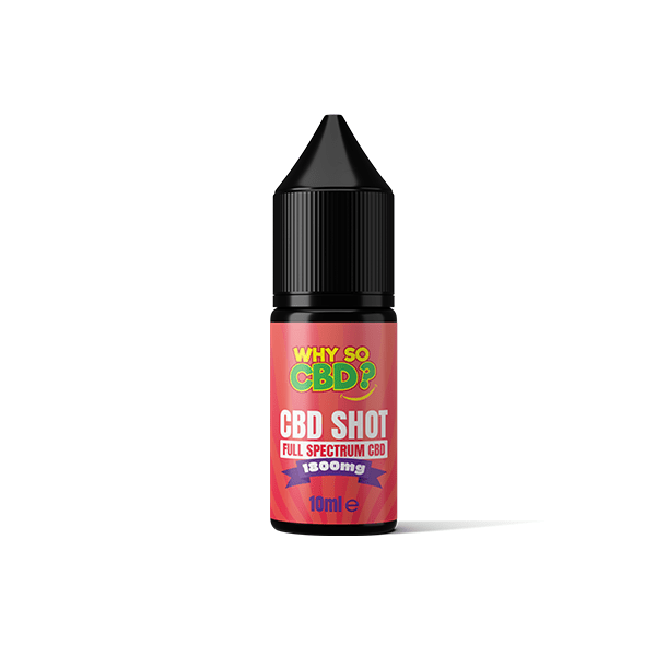 Why So CBD? 1800mg Full Spectrum CBD Shot 10mlCBD ProductsWhy So CBDVaperr Shop