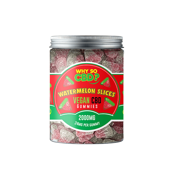 Why So CBD? 2000mg Broad Spectrum CBD Large Vegan Gummies - 11 FlavoursCBD ProductsWhy So CBDVaperr Shop