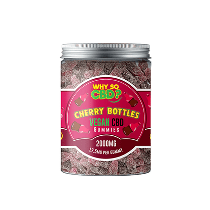 Why So CBD? 2000mg Broad Spectrum CBD Large Vegan Gummies - 11 FlavoursCBD ProductsWhy So CBDVaperr Shop