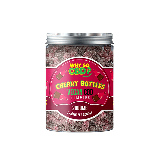 Why So CBD? 2000mg Broad Spectrum CBD Large Vegan Gummies - 11 FlavoursCBD ProductsWhy So CBDVaperr Shop