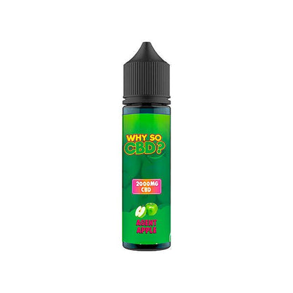 Why So CBD? 2000mg Full Spectrum CBD E - liquid 60mlCBD ProductsWhy So CBDVaperr Shop