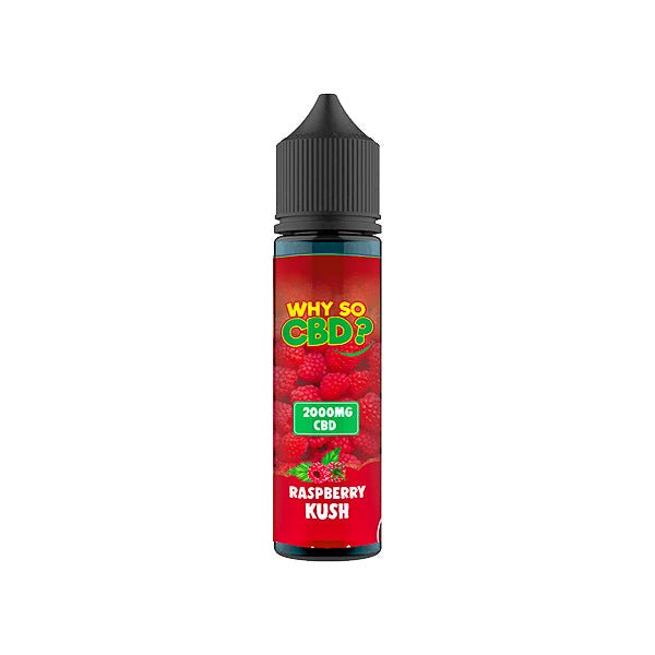 Why So CBD? 2000mg Full Spectrum CBD E - liquid 60mlCBD ProductsWhy So CBDVaperr Shop