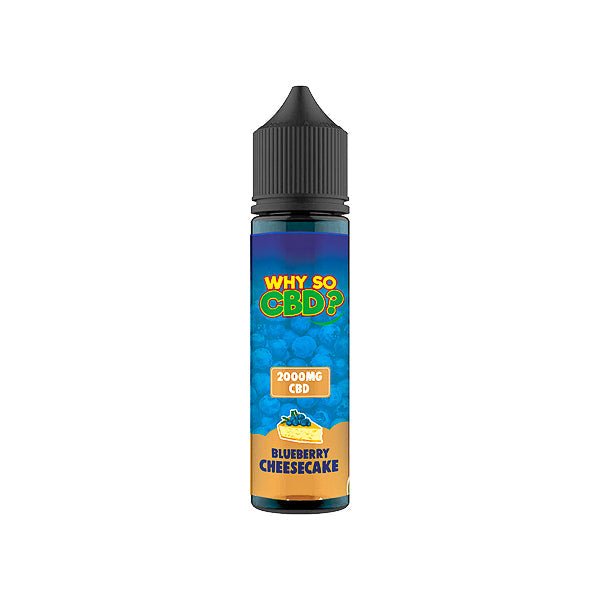 Why So CBD? 2000mg Full Spectrum CBD E - liquid 60mlCBD ProductsWhy So CBDVaperr Shop