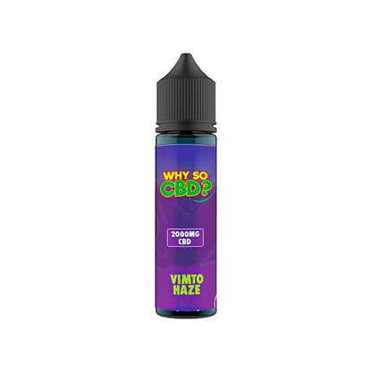 Why So CBD? 2000mg Full Spectrum CBD E - liquid 60mlCBD ProductsWhy So CBDVaperr Shop