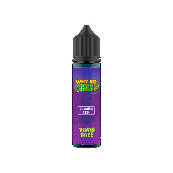 Why So CBD? 2000mg Full Spectrum CBD E - liquid 60mlCBD ProductsWhy So CBDVaperr Shop