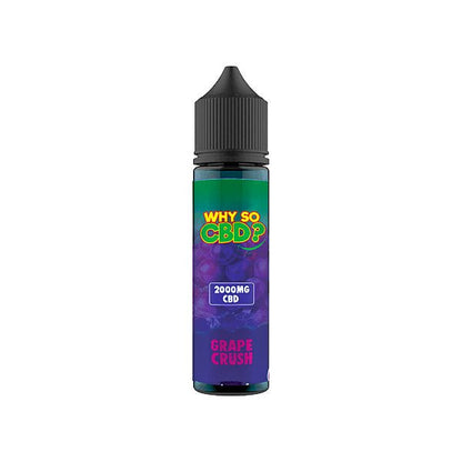 Why So CBD? 2000mg Full Spectrum CBD E - liquid 60mlCBD ProductsWhy So CBDVaperr Shop