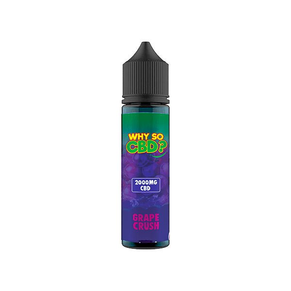 Why So CBD? 2000mg Full Spectrum CBD E - liquid 60mlCBD ProductsWhy So CBDVaperr Shop