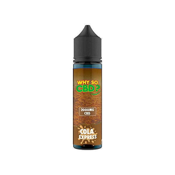 Why So CBD? 2000mg Full Spectrum CBD E - liquid 60mlCBD ProductsWhy So CBDVaperr Shop