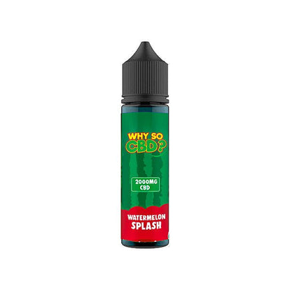 Why So CBD? 2000mg Full Spectrum CBD E - liquid 60mlCBD ProductsWhy So CBDVaperr Shop