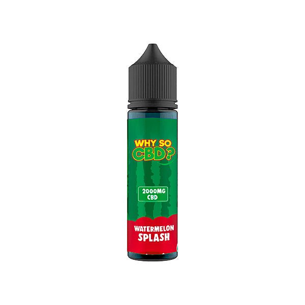 Why So CBD? 2000mg Full Spectrum CBD E - liquid 60mlCBD ProductsWhy So CBDVaperr Shop