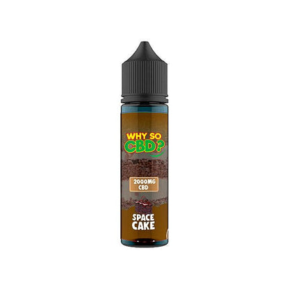 Why So CBD? 2000mg Full Spectrum CBD E - liquid 60mlCBD ProductsWhy So CBDVaperr Shop