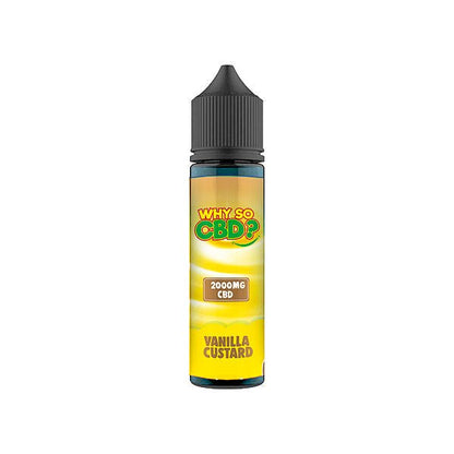 Why So CBD? 2000mg Full Spectrum CBD E - liquid 60mlCBD ProductsWhy So CBDVaperr Shop