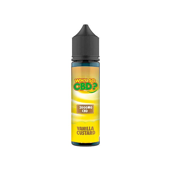 Why So CBD? 2000mg Full Spectrum CBD E - liquid 60mlCBD ProductsWhy So CBDVaperr Shop