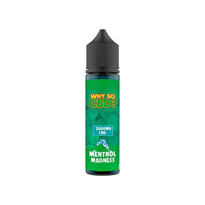 Why So CBD? 2000mg Full Spectrum CBD E - liquid 60mlCBD ProductsWhy So CBDVaperr Shop